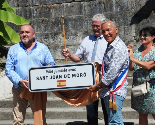 Cérémonie du jumelage entre Nay et Sant Joan de Morò © stockli