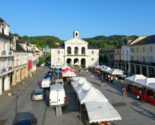 Webcam de la ville de Nay